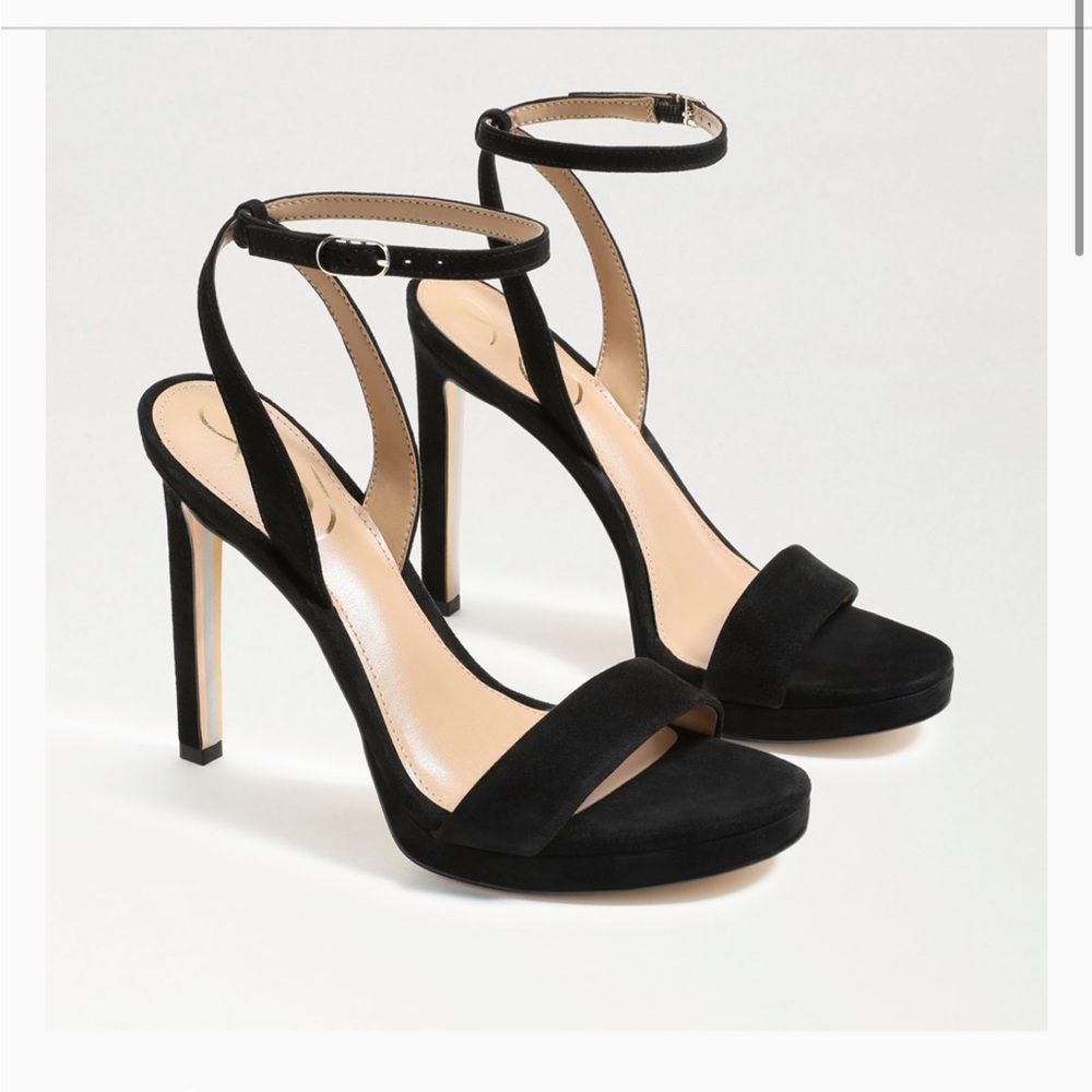 Sam Edelman Women's Black Suede Heels size 7